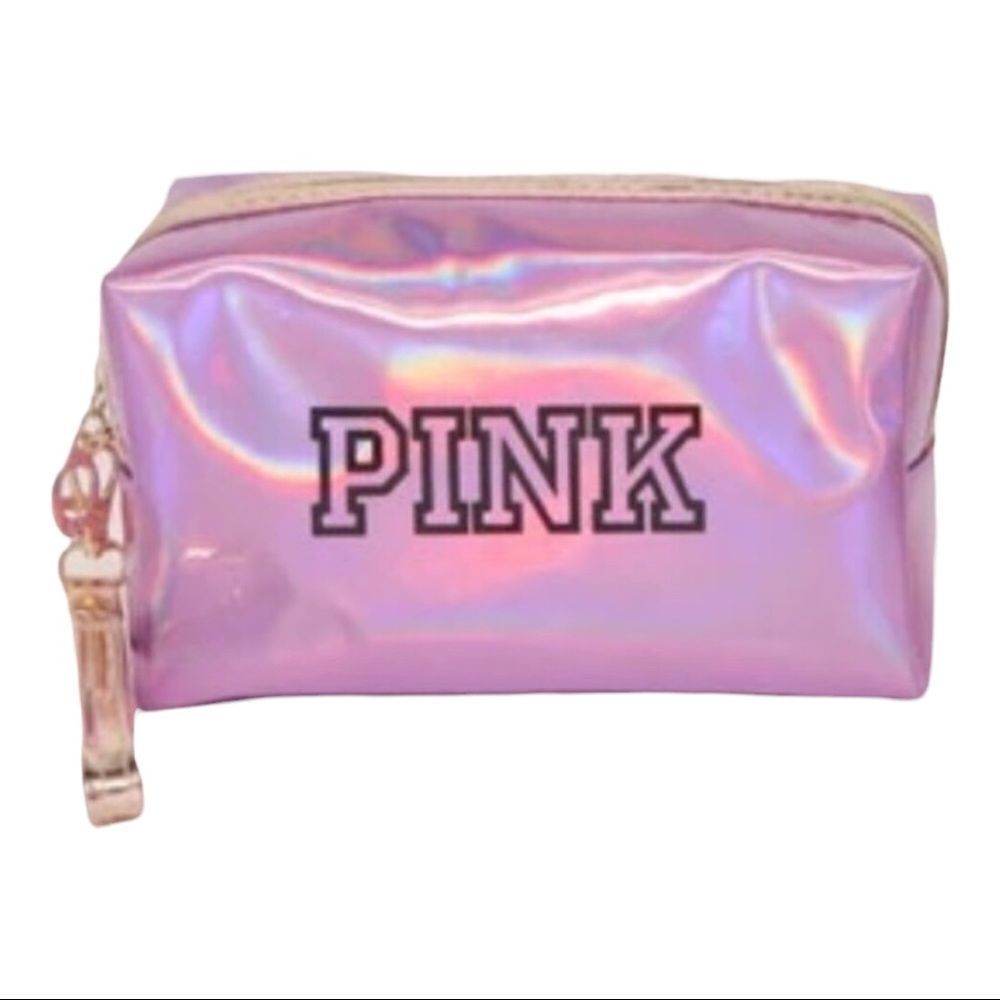 Pink Makeup Cosmetic Bag by PINK Victoria’s Secret NWT